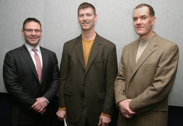 (left to right) Brian Kelly, M.D., John Marzo, M.D., and Les Bisson, M.D.