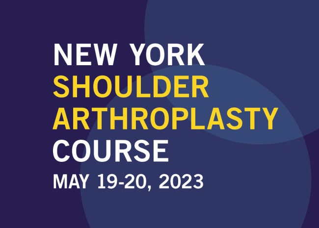 new york shoulder arthroplasty course