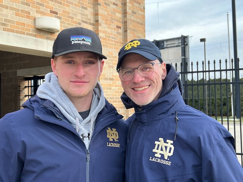 Student Athlete Follows His Dream at Notre Dame