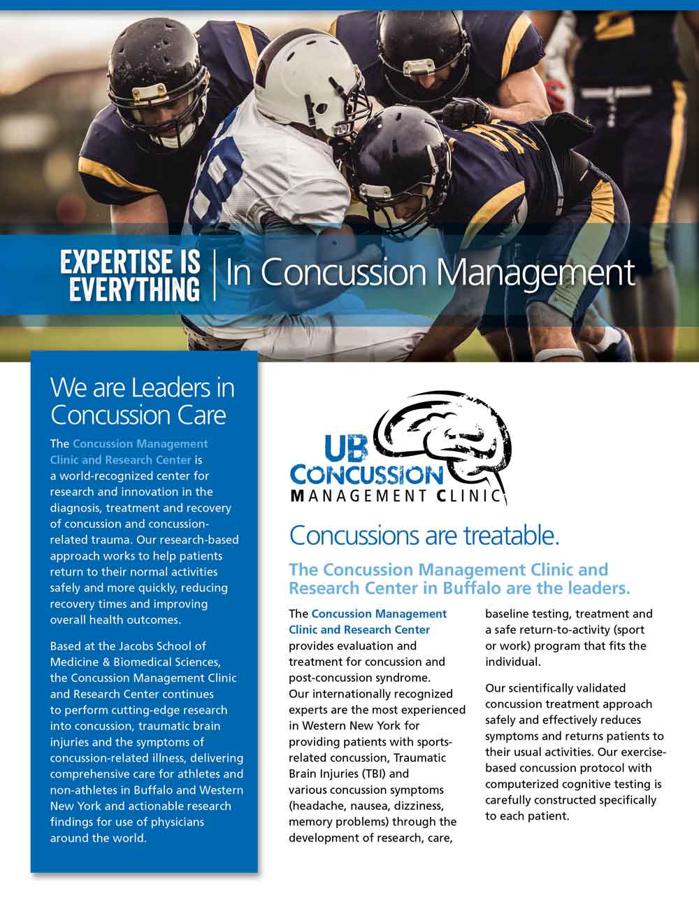 concussion brochure